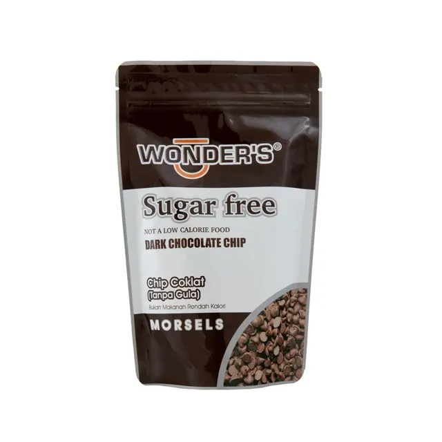 Wonders Sugar Free Dark Choc Chip 200g