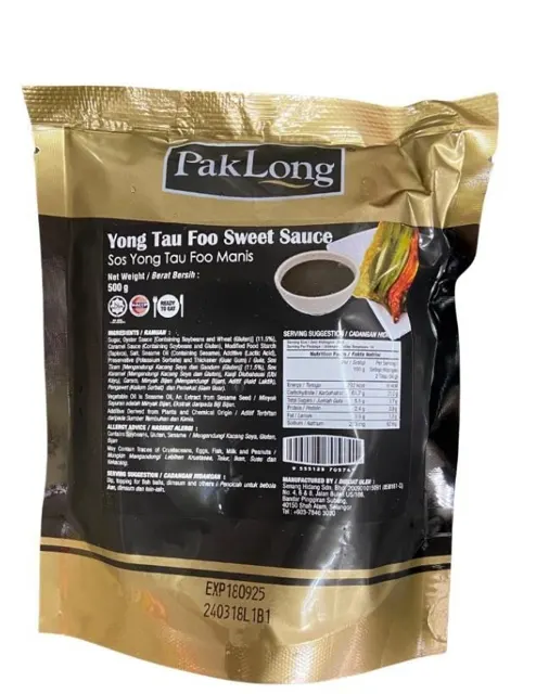 Pak Long Yong Tau Foo Sweet Sauce 500g