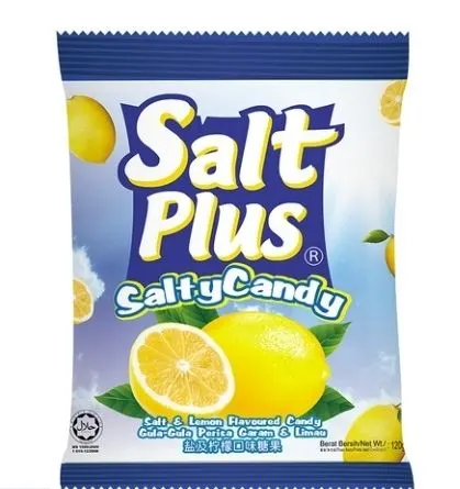 Salt Plus Salt+lemon Candy 120g