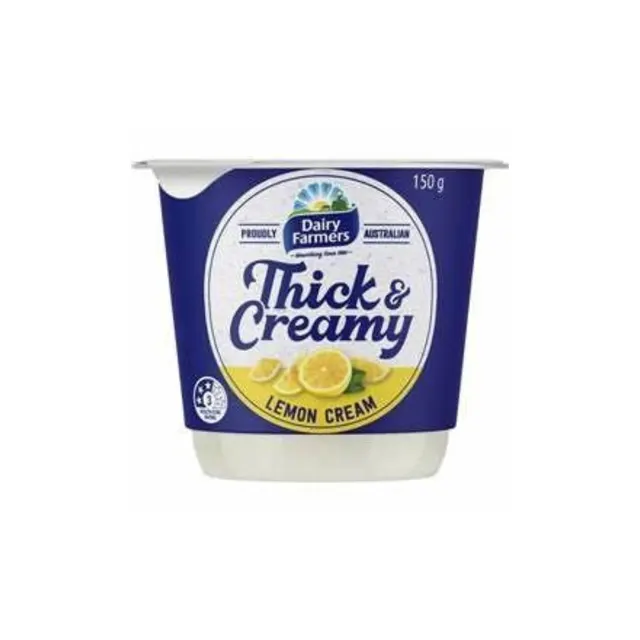 Dairy Farmers Yog Lemon Cream 150g