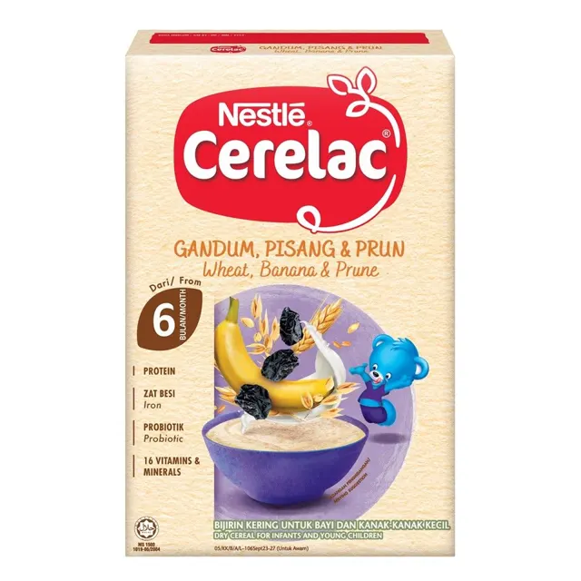 Nestle Cerelac Wheat Banana N Prune 250g