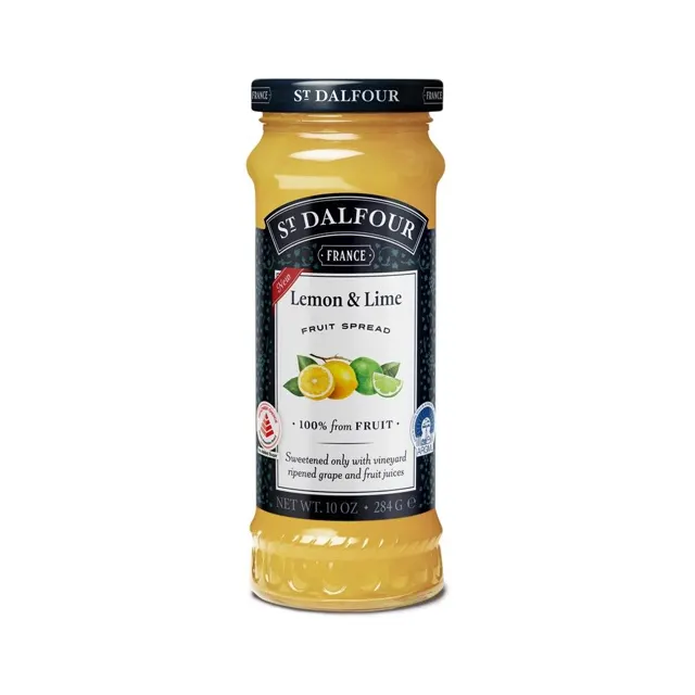 St Dalfour Fruit Spread Lemon+lime 284g