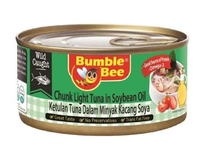 Bumble Bee Chunk Tuna Soy Bean Oil 140g