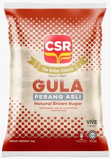 Csr Natural Brown Sugar 1kg