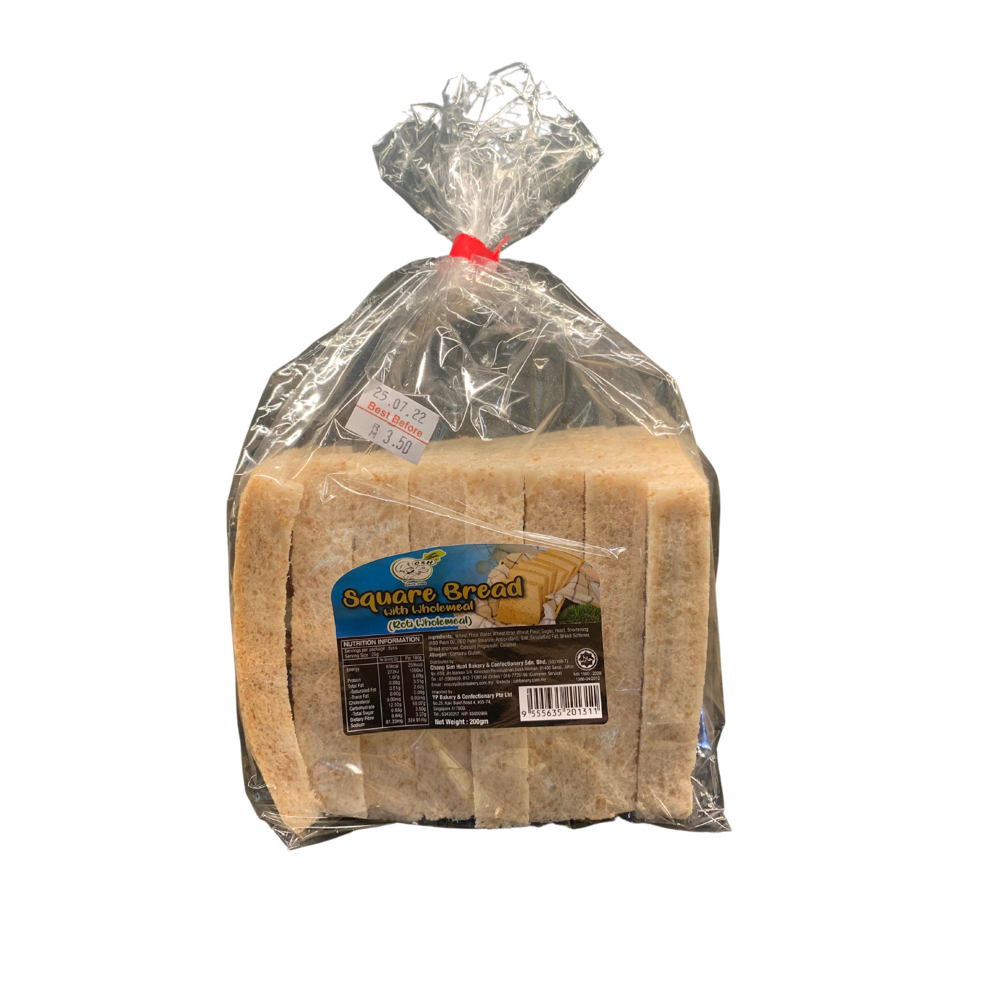 Csh White Bread - Wholemeal