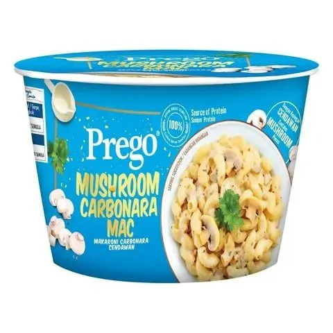 Prego Mushr Carbo Mac Instant Pasta Bwl 71g