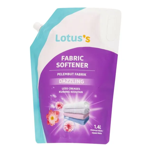 Lotuss F/softener Pouch Dazzling 1.4L