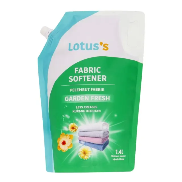 Lotuss F/softener Pouch Grdn Fresh 1.4L