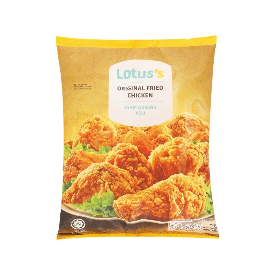 Lotuss Original Fried Chicken 750g