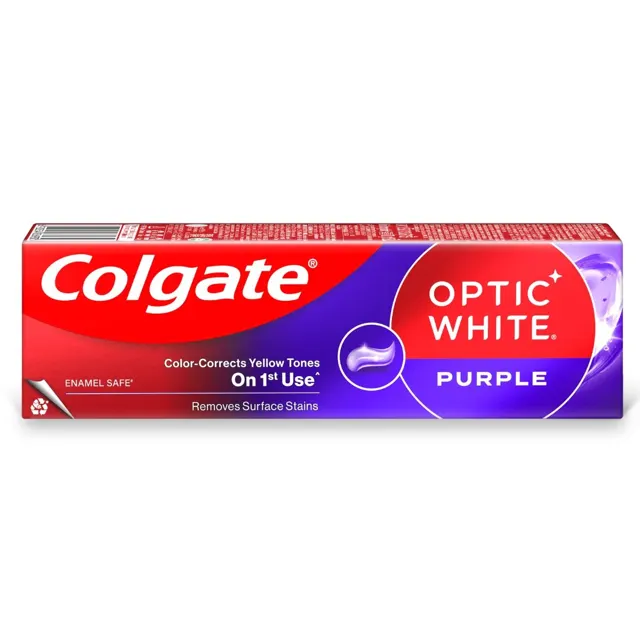 Colgate Tpaste Optic White 100g Purple
