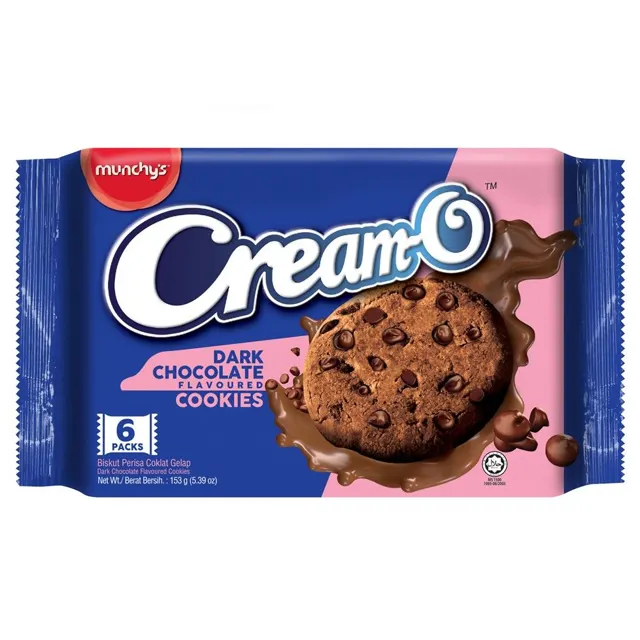 Cream-O Cookie Dark Chocolate Mp 153g