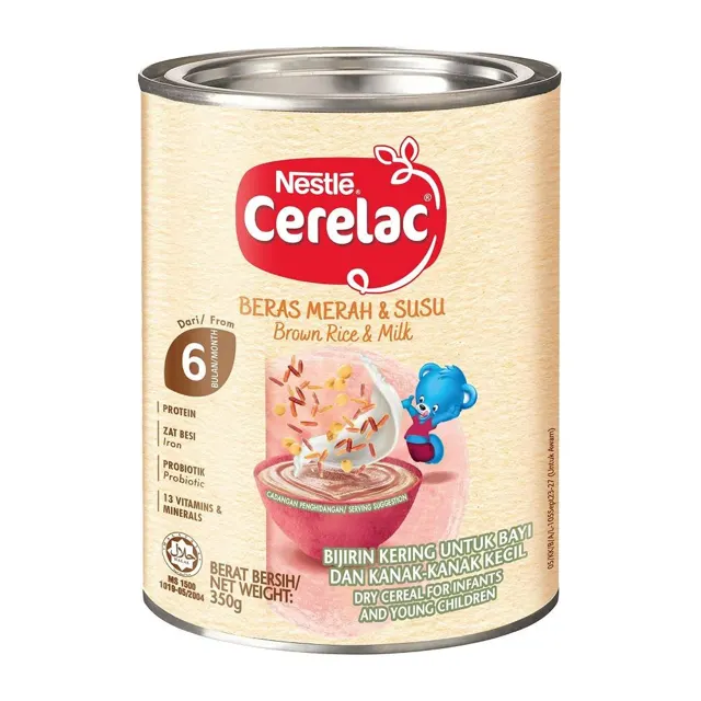 Nestle Cerelac Brown Rice And Milk 350g