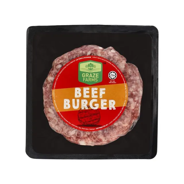 Gf Aus Beef Burger Patty 150g Pack