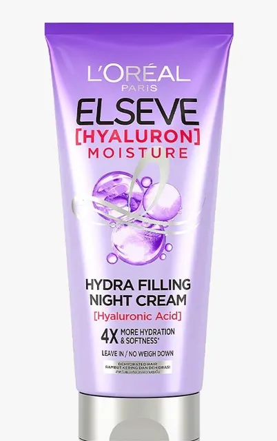 Loreal Hair Night Cream Hyaluronic 150ml