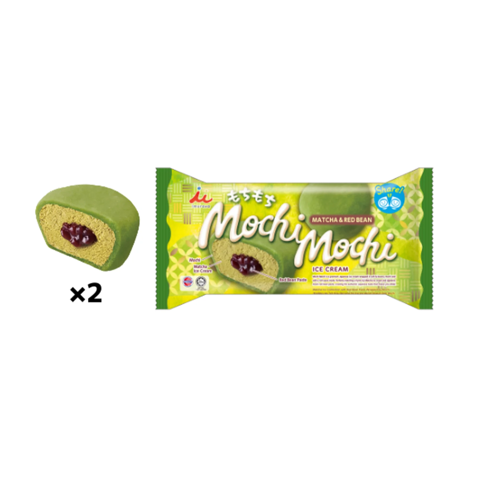 Ch Matcha Red Bean Omochi