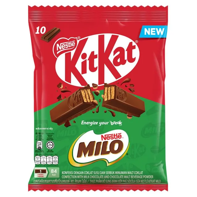 Kitkat Milo 2f Sbg 10×14.5g