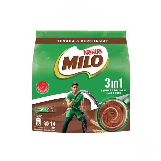 Milo Activ Choc Milk Drink 3in1 14×33g
