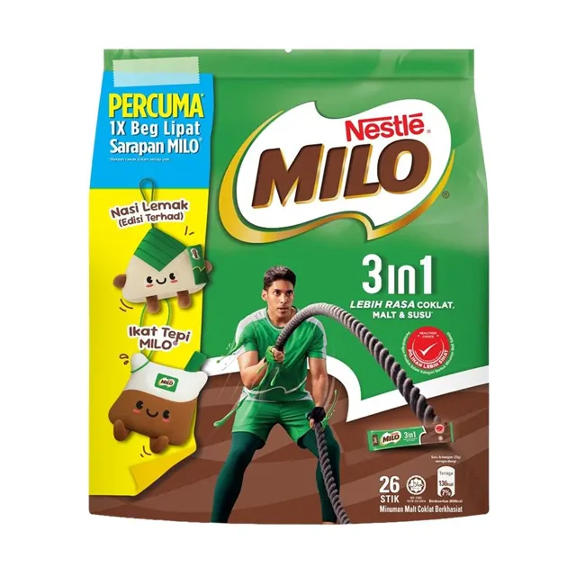 Milo Fuze 3in1 26×33g