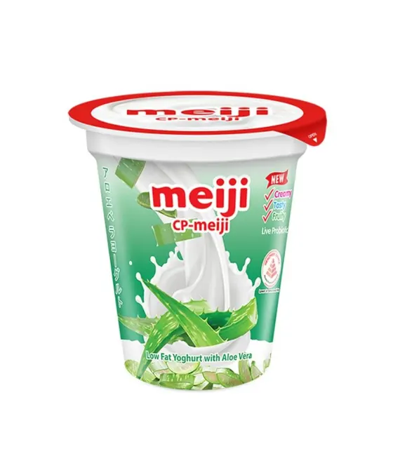 Meiji Low Fat Yog Aloe Vera 135g