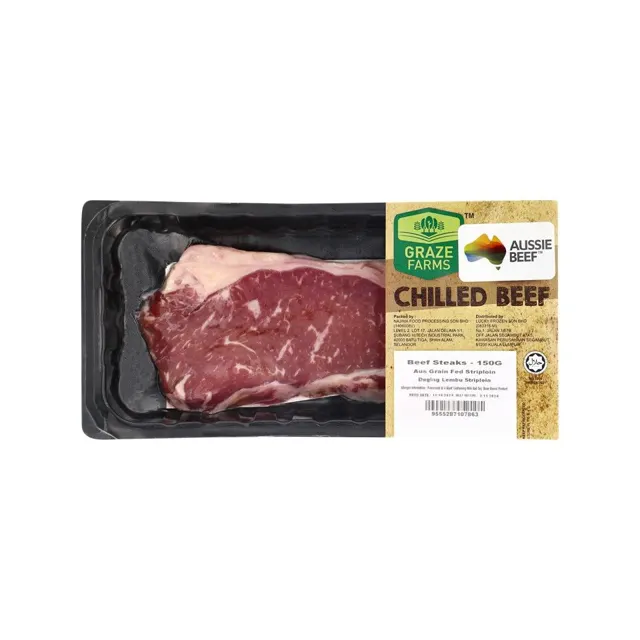 Gf Aus Striploin Steak 150g Pack