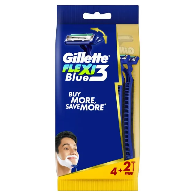 Gillette Blue 3 Flexi 4+2