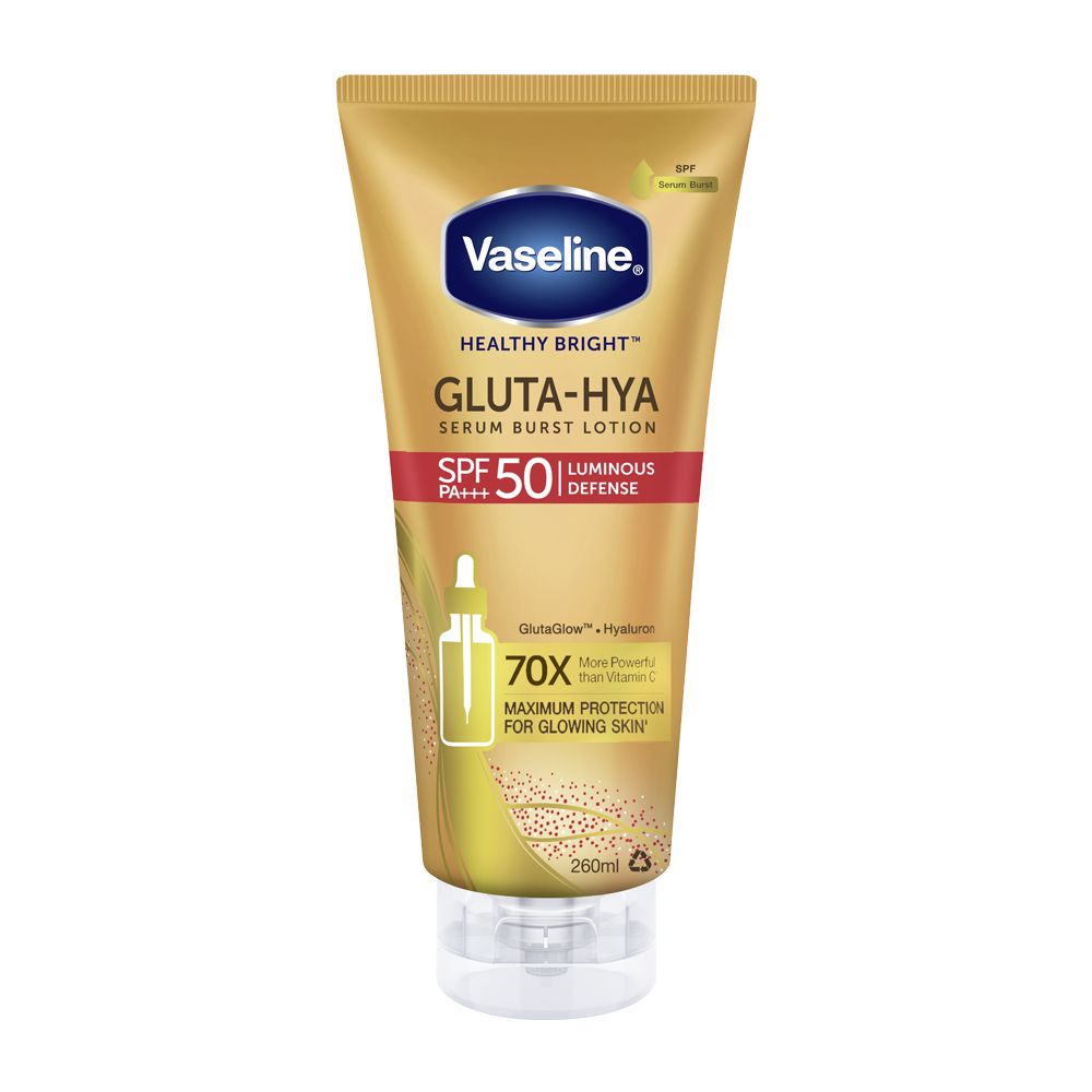 Vaseline Gluta-Hya Serum Lotion Spf50 260ml
