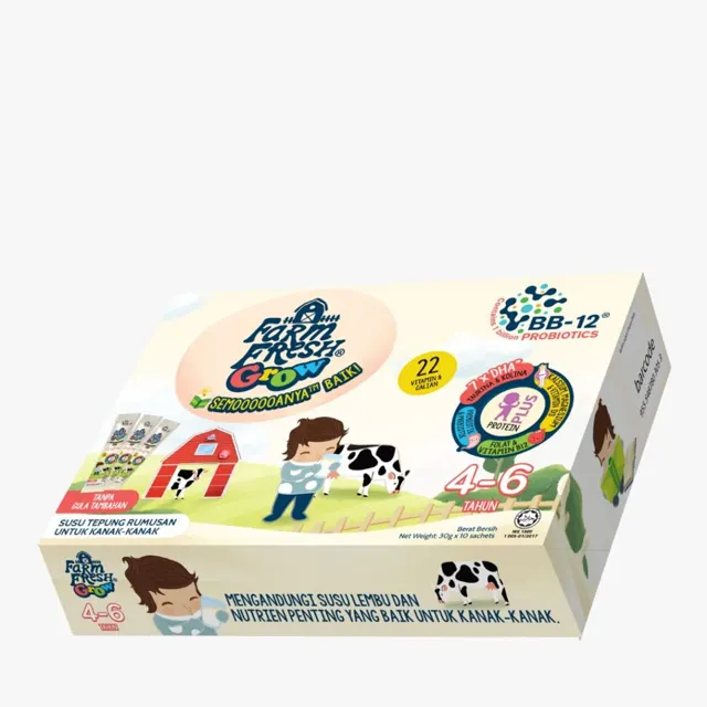 Farm Fresh Grow Milk Powder 4-6 (10x30g