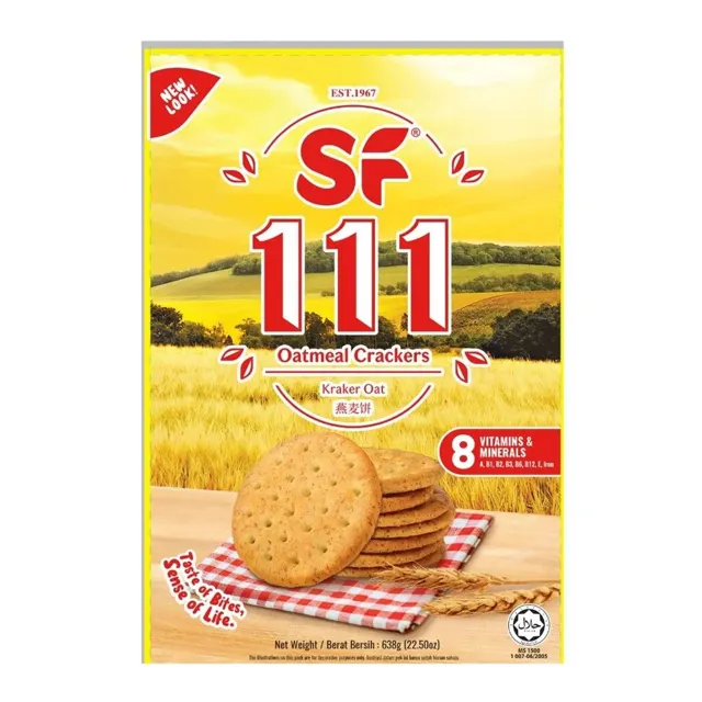 Sf 111 Oatmeal Crackers 638g