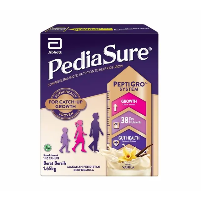 Pediasure Pgro Vanilla 1.65kg Bib