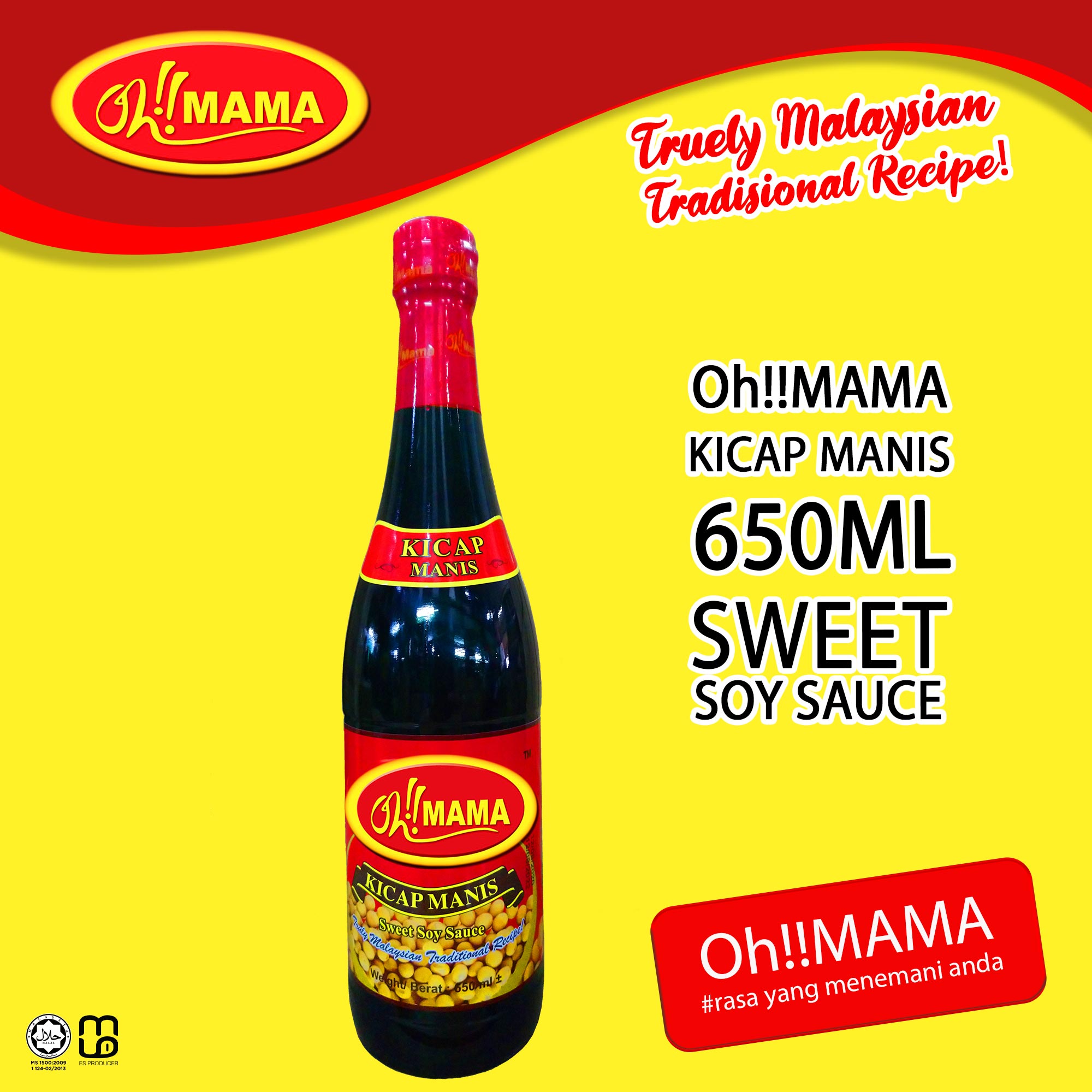 Oh!mama Sweet Soy Sauce 650ml