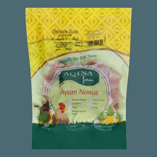 Aqina Chkn Chop 450g Pack