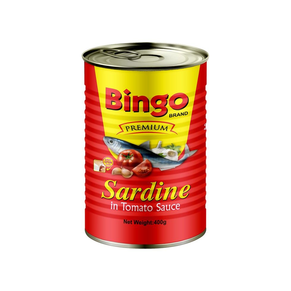 Bingo Sardine In Tomato Sauce 400g