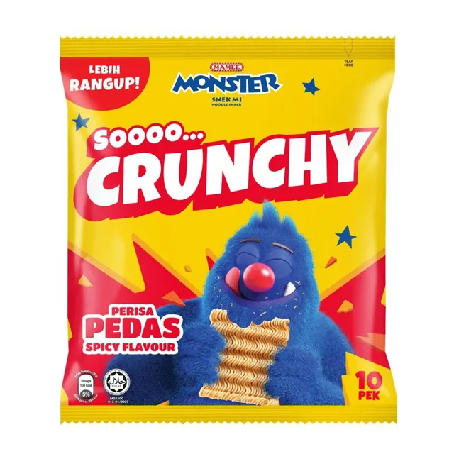 Mamee Monster Fp Hot Spicy 10×20g