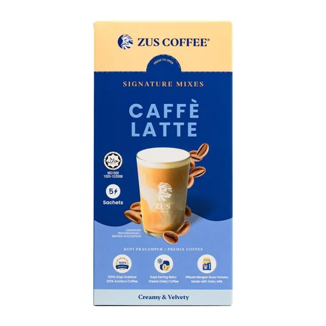 Zus Sign Mixes Caffe Latte 5S