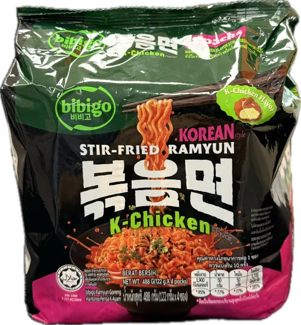 Bibigo Stir Fried Rmyn Kchick 4×122g