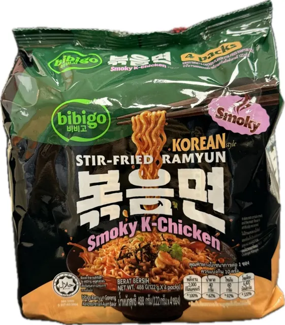 Bibigo Stir Frd Rmyn Smoky Kchick 4×122g
