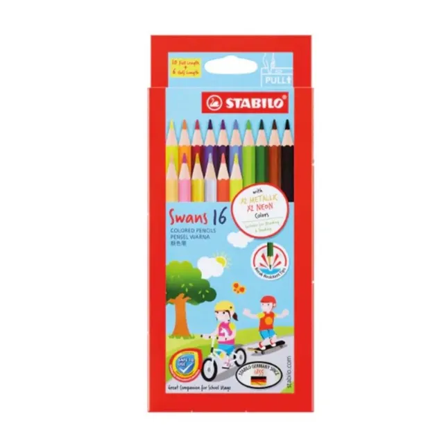 Stabilo Swans Color Pencils 16S 1870/16