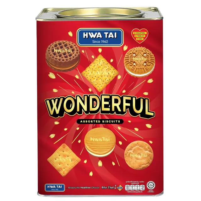 Hwa Tai Wonderful Assorted Biscuits 600g