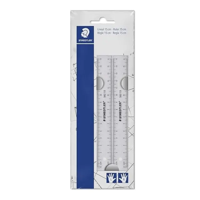Staedtler Plastic Ruler 15cm