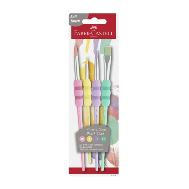 Fc Soft Touch Brush Set Of 4 Pastel