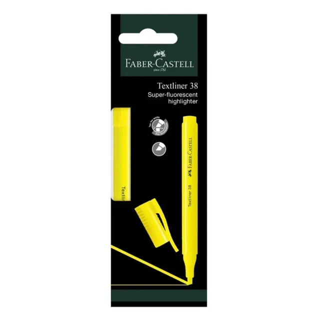Fc Textliner 38 Yellow 1S