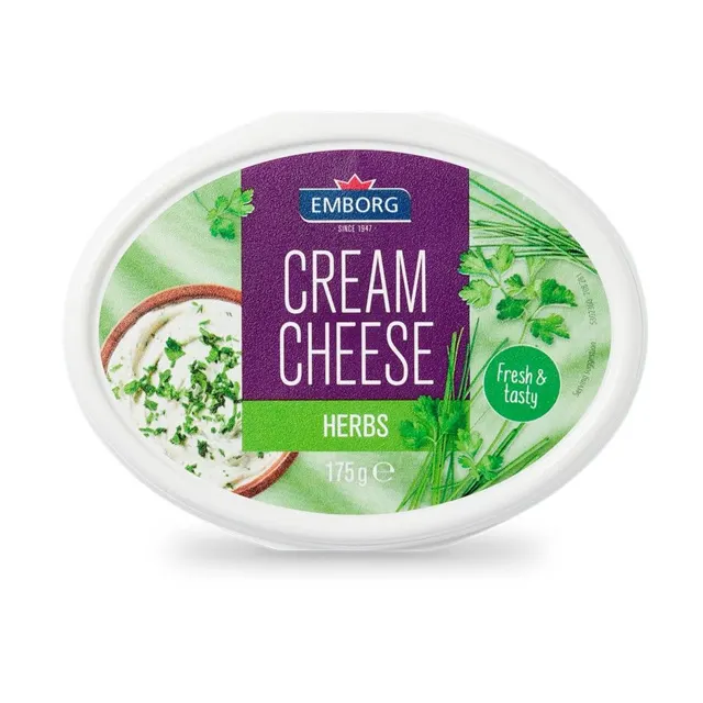 Emborg Cream Cheese With Herbs 175g