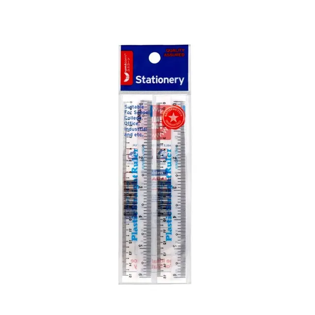 Unicorn Half White Ruler Uhr-15cm 2S