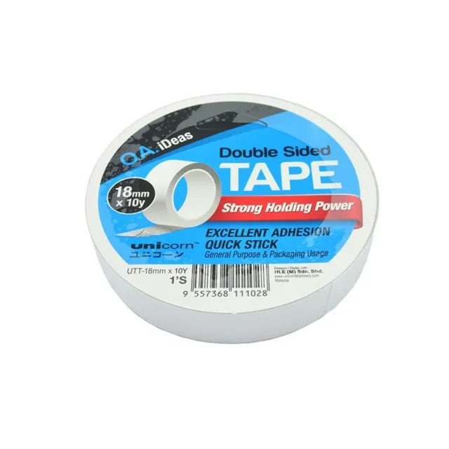 Hl Double Sided Tissue Tape Utt-18mmx10y