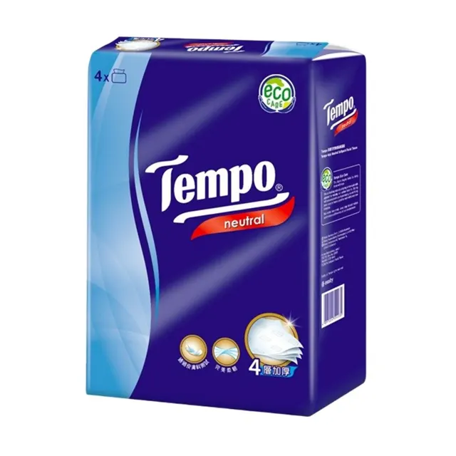 Tempo Petit Icy Menthol Hanky 4ply 18×7s