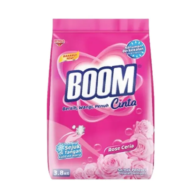 Boom Cinta Pwd Det Rose 3.8kg