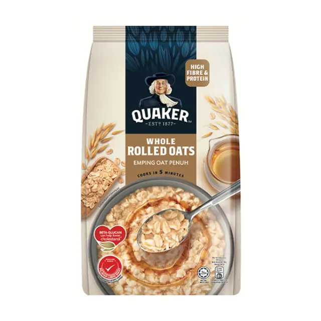 Quaker Rolled Oat 800g FOC St Dalfour28g