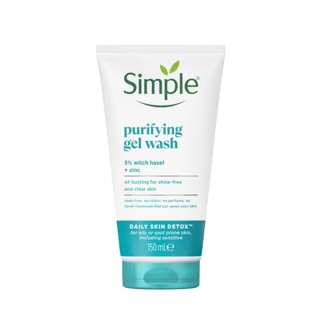 Simple Detox Purify Gel Face Wash 150ml