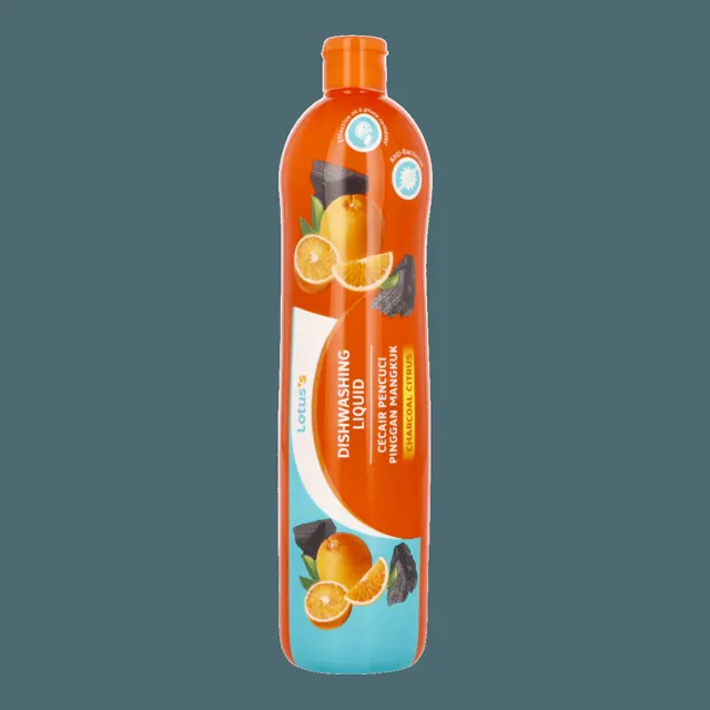 Lotuss Dish Wash Charcoal Citrus 900ml