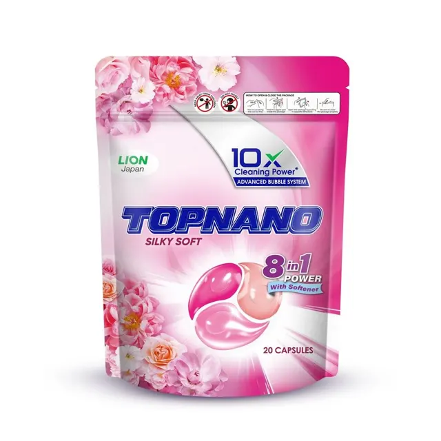 Topnano Silky Soft Rf Caps 8in1 20PCS